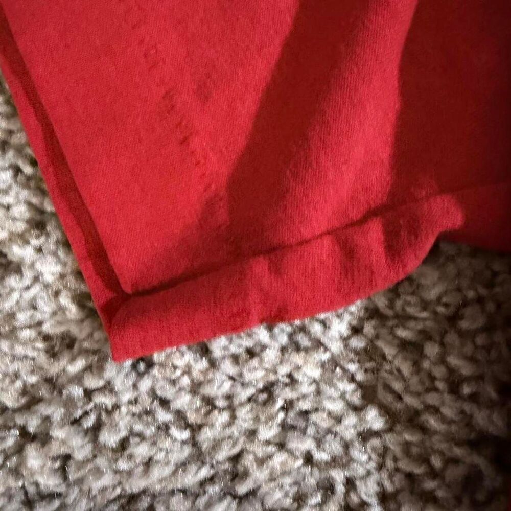 Vintage Italian T-Shirt XL Red Single Stitch “There Are Two Kinds of People" - Picture 5 of 6